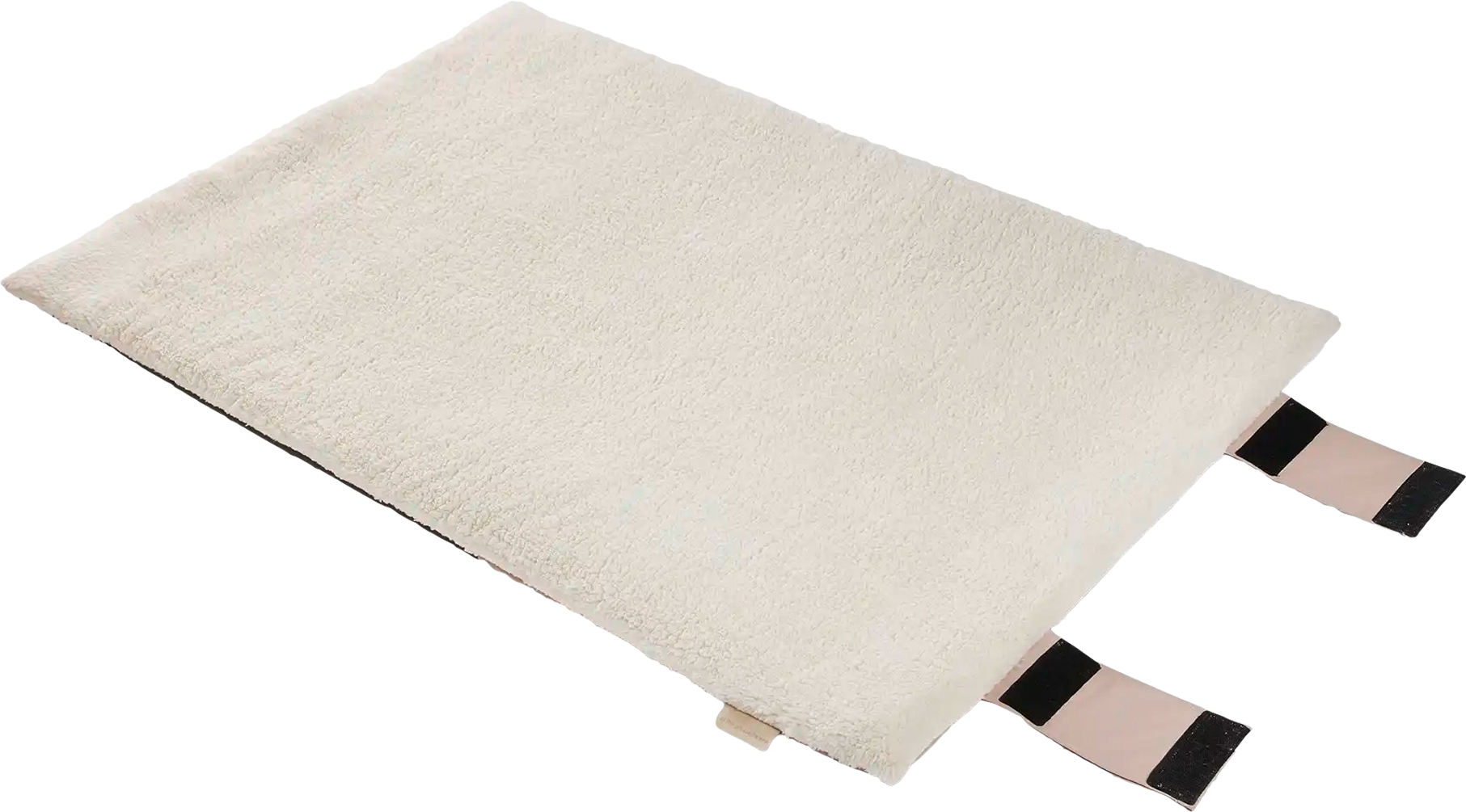 Wolters Upcycling Vagabund Reisedecke für Hunde 100 x 70 cm champagner/trüffel - Hundedecken und Kühlmatten