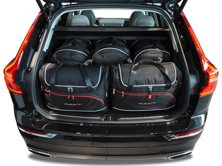 KJUST 5-teiliges Kofferraumtaschen-Set für Volvo XC60 ab 2017 - Organizer und Taschen