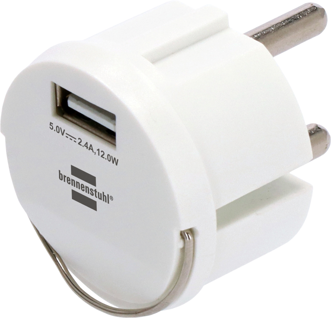 Brennenstuhl Steckdosenadapter Schutzkontakt 230 V auf