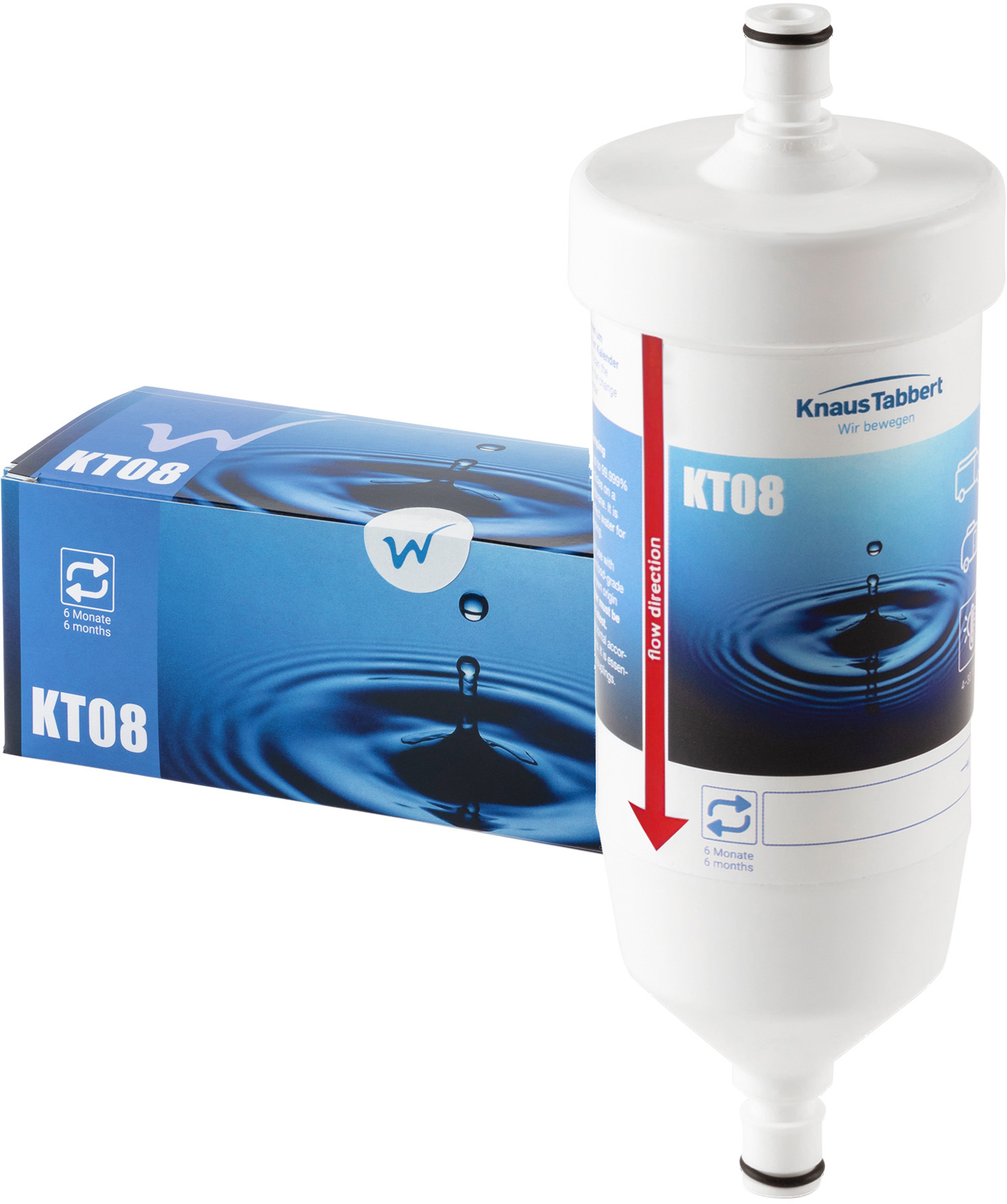 Bluuwater KT08 Wasserfilter Trinkwasser 6.000