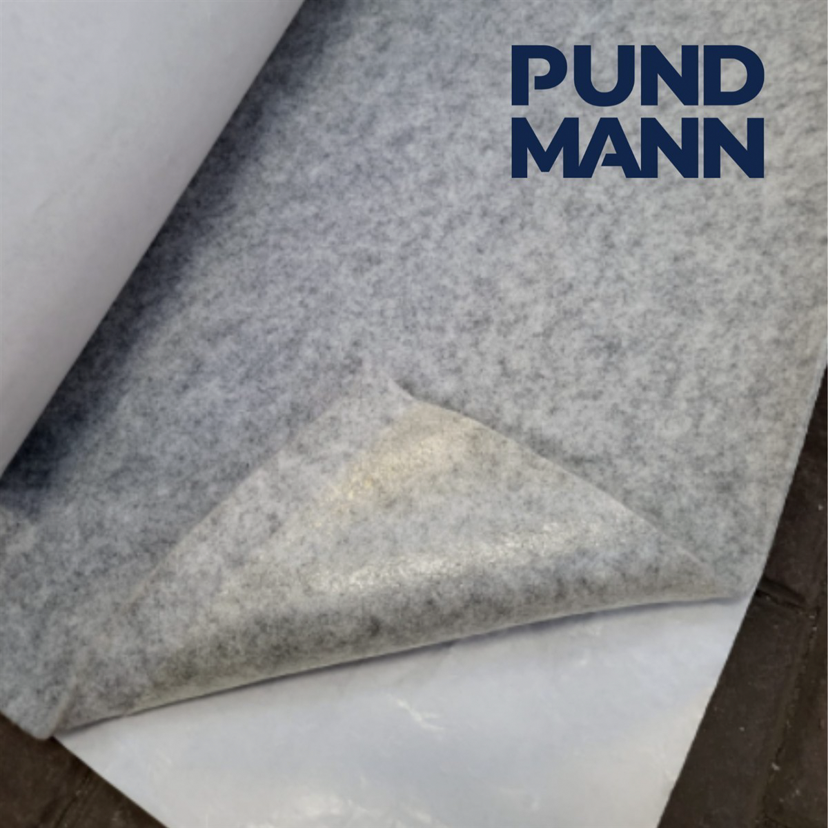 Pundmann B4F Selbstklebender Filzbelag 1,5 m² Rolle hellgrau - Innenverkleidung & Dämmung