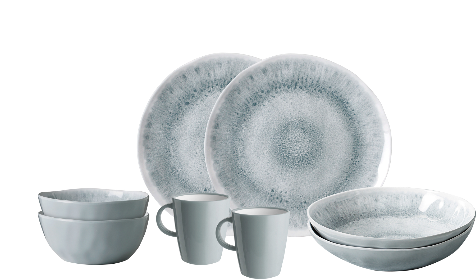 Brunner Tete-a-Tete Geschirrset 8 teilig 2 Personen