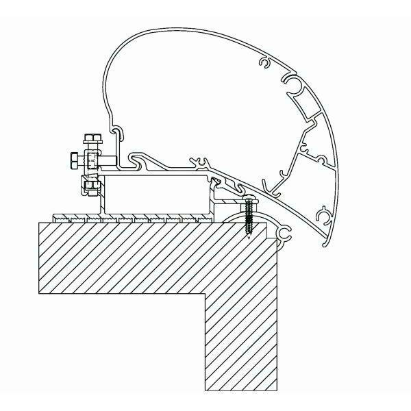 Thule Roof Top Markisenadapter