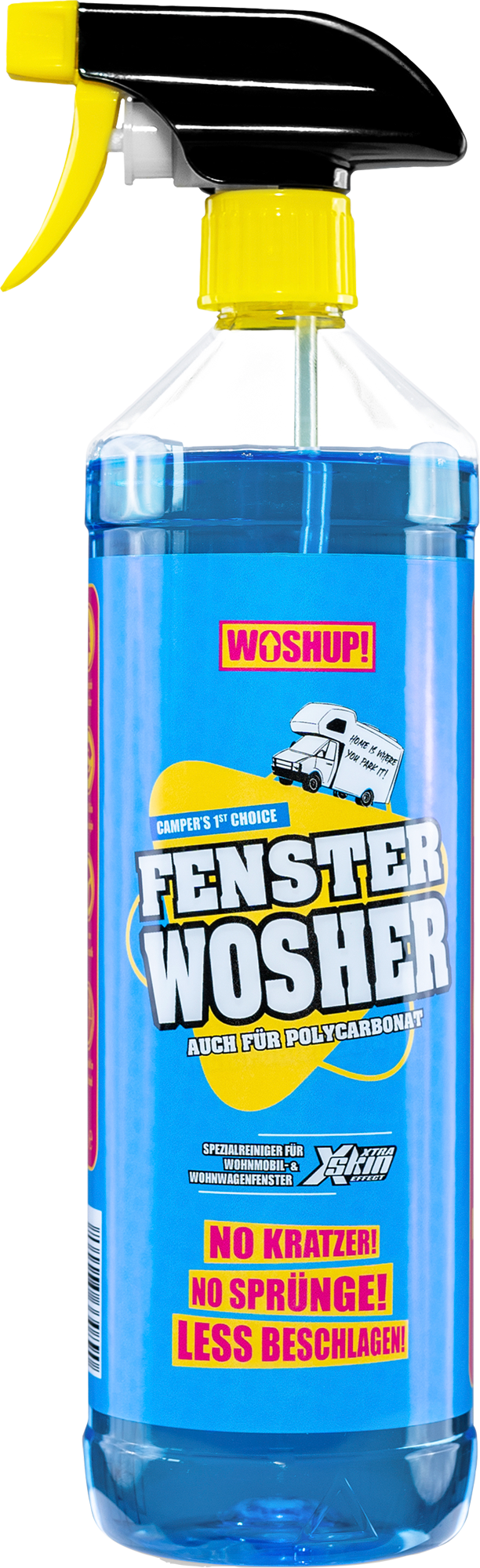 WOSHUP! Fenster Wosher Scheibenreiniger für Wohnwagen und Wohnmobile 1