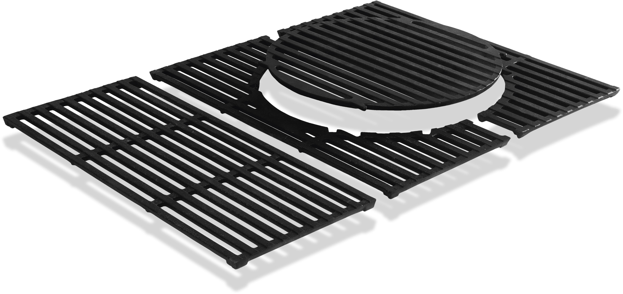 Enders Switch Grid Uniq Pro 3 Gussrost emailliertes Gusseisen mit herausnehmbarem Rundelement 68 x 49,5