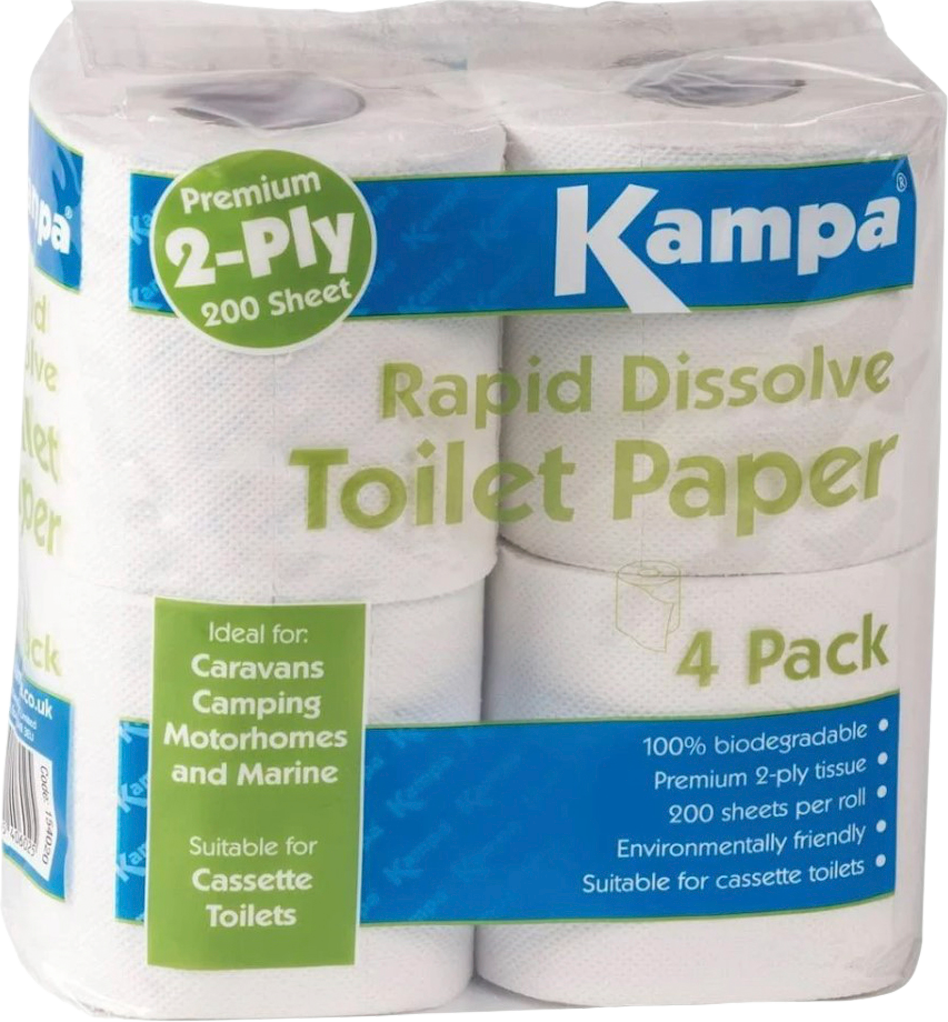 Kampa Rapid Schnell auflösendes Toilettenpapier