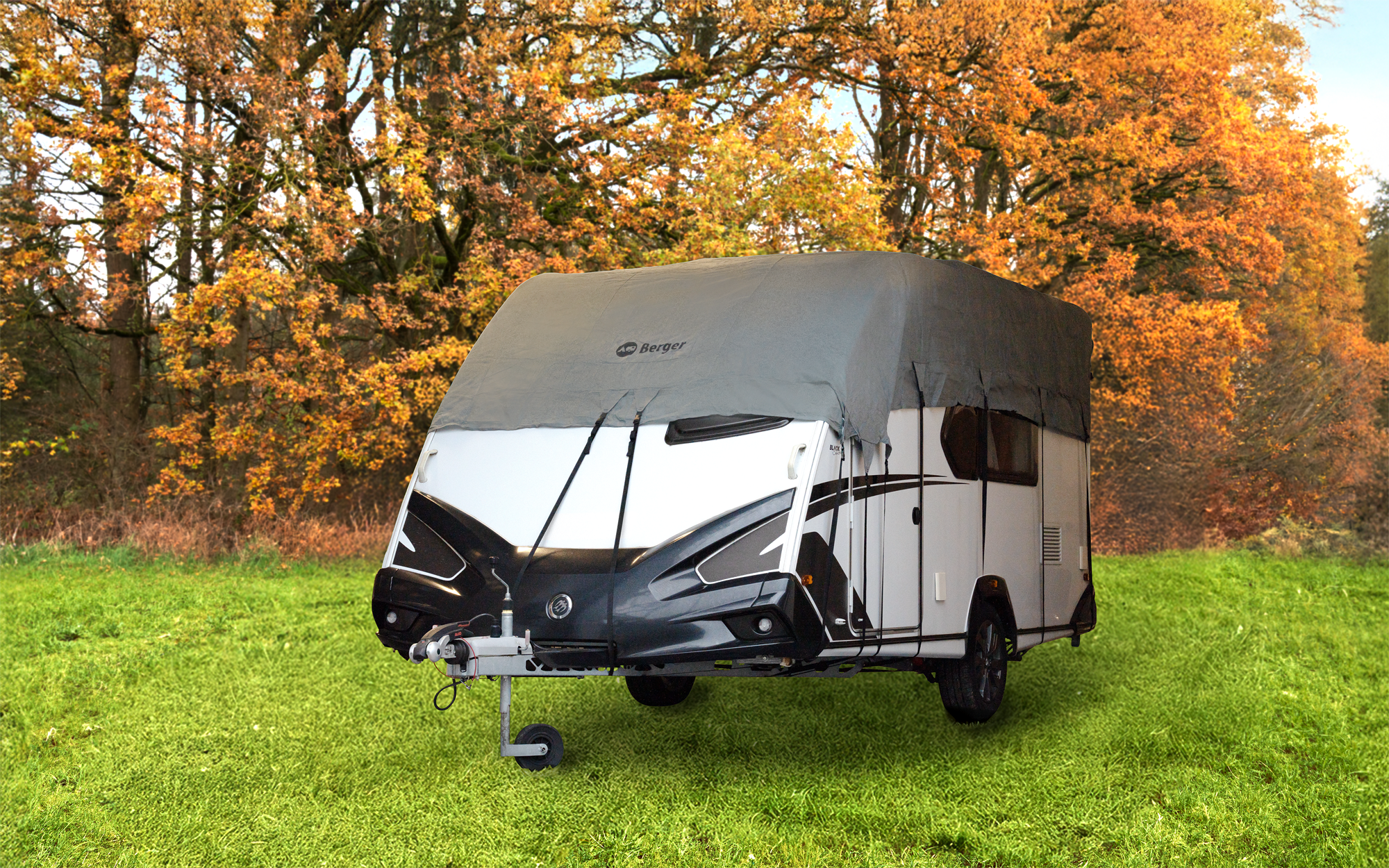 Berger Wohnwagen Dachschutzplane 450 x 390 cm