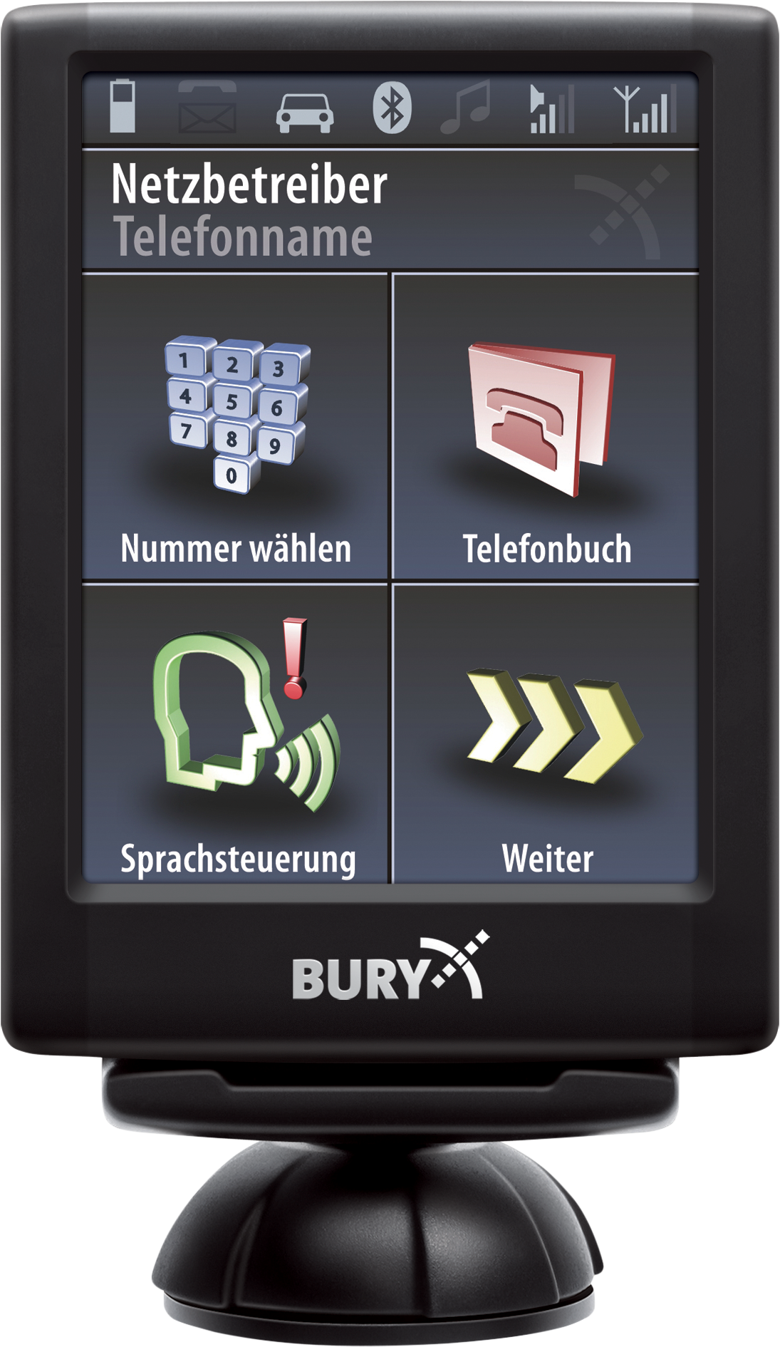 Bury Freisprecheinrichtung CC 9056 Plus mit Bluetooth und