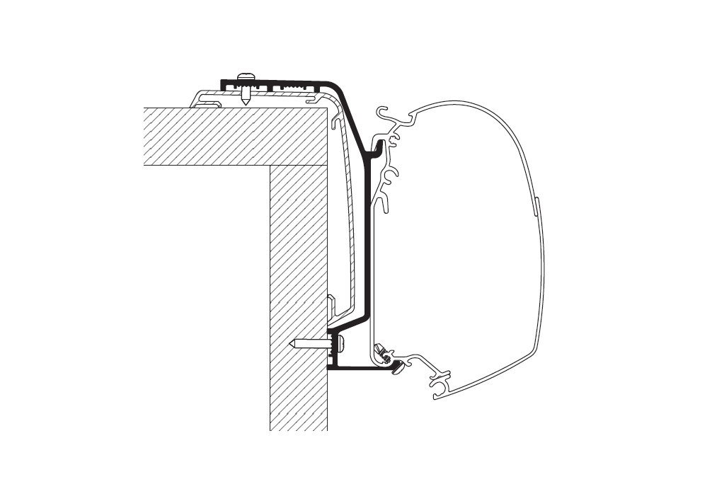 Thule Adapter Roof Rapido S6 2024