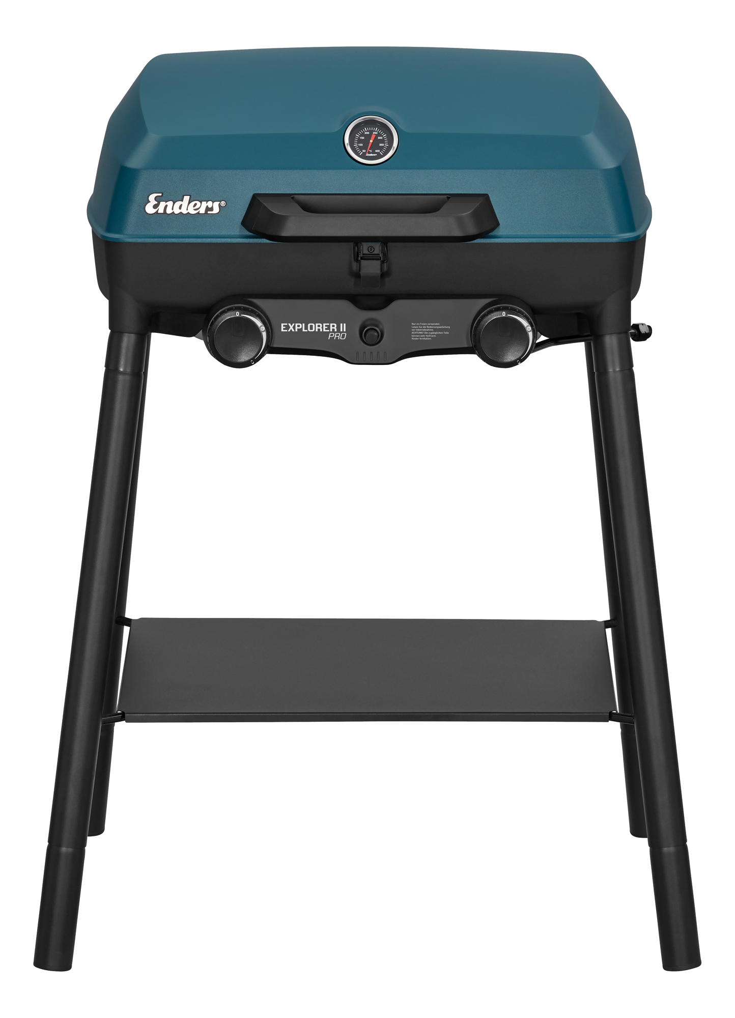 Enders Explorer II Pro Standard Gasgrill 50 mbar Betrieb mit Gasflasche oder Schraubkartusche