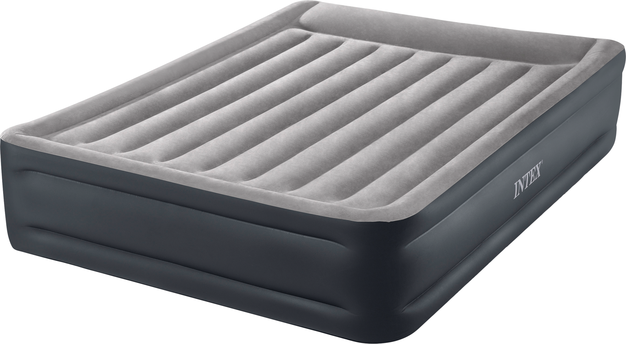 Intex Luftbett DuraBeam Deluxe PillowRestRaised mit 220 V Pumpe / Aufbewahrungstasche 152 x 203 x 42