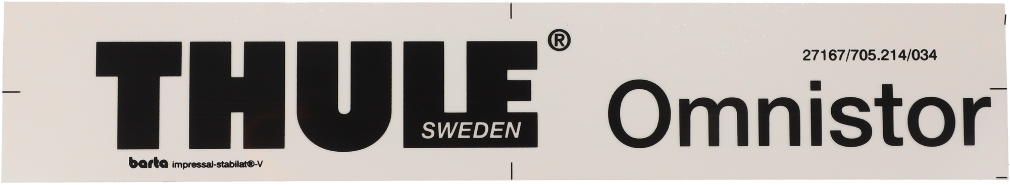 Thule Logo Sticker für Omnistor
