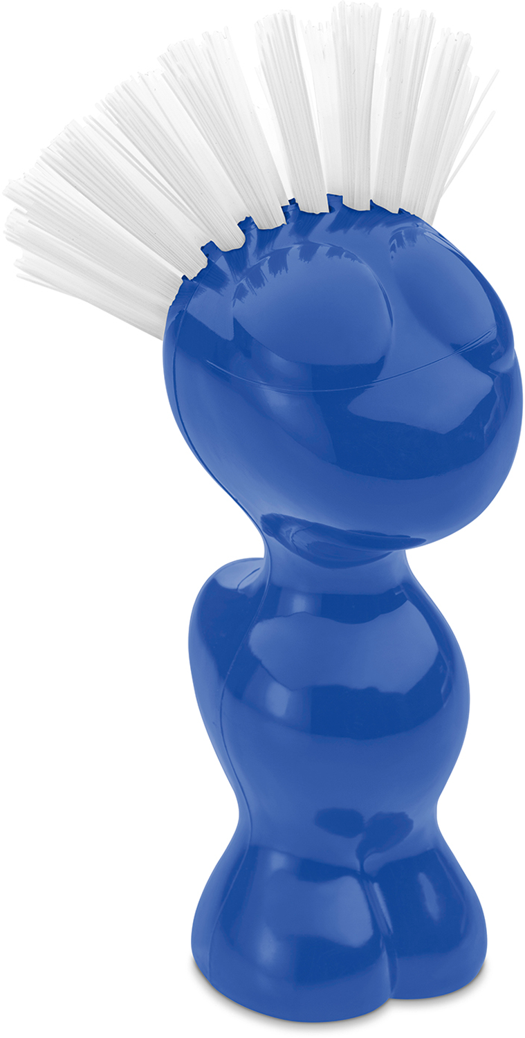 Koziol Tweetie Gemüsebürste aus biozirkulärem Kunststoff 12,9 cm strong blue - Sonstiges Küchenzubehör