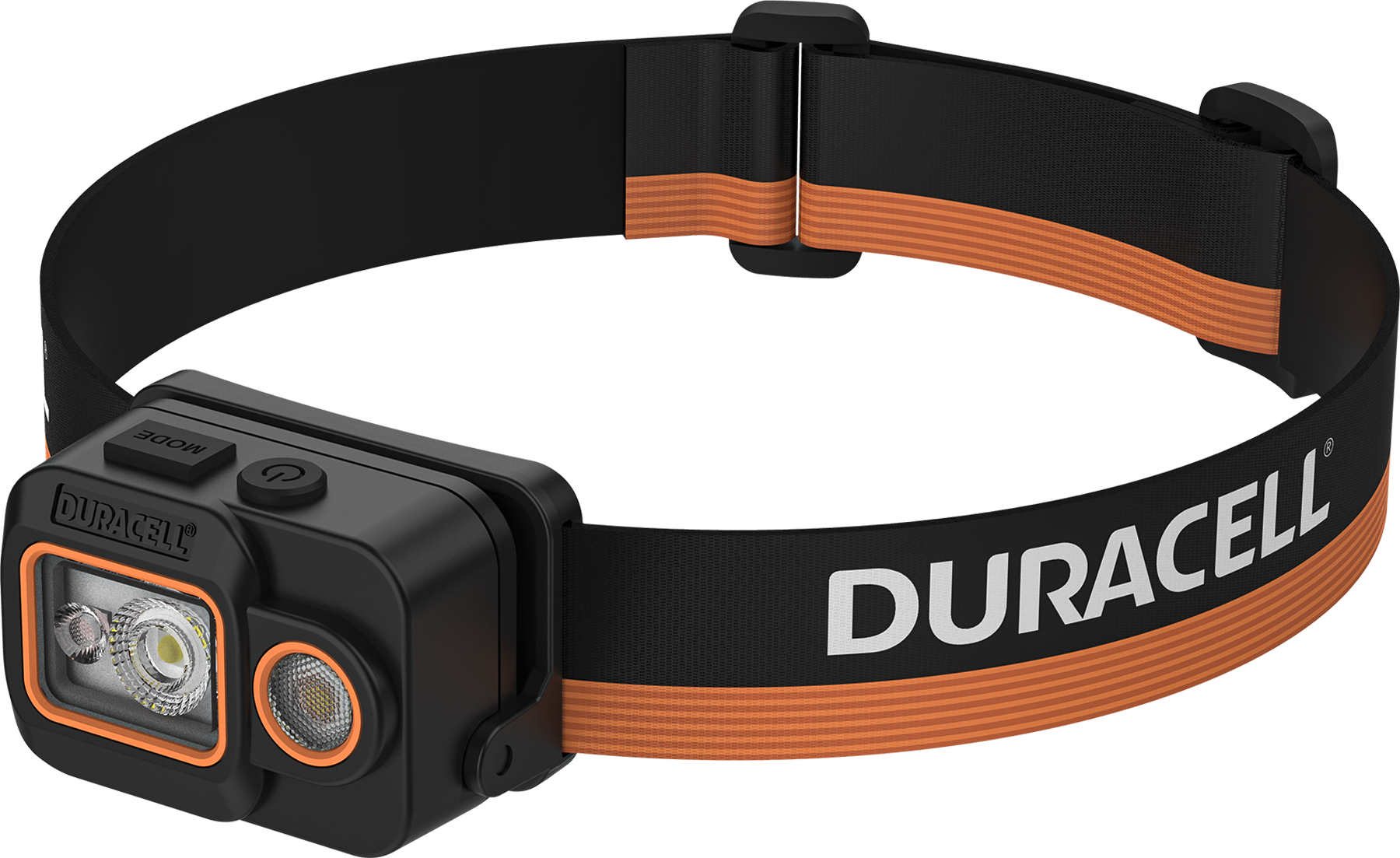 Duracell DH700R Stirnlampe mit Rotlicht und Digital Focus 700 Lumen - Stirnlampen