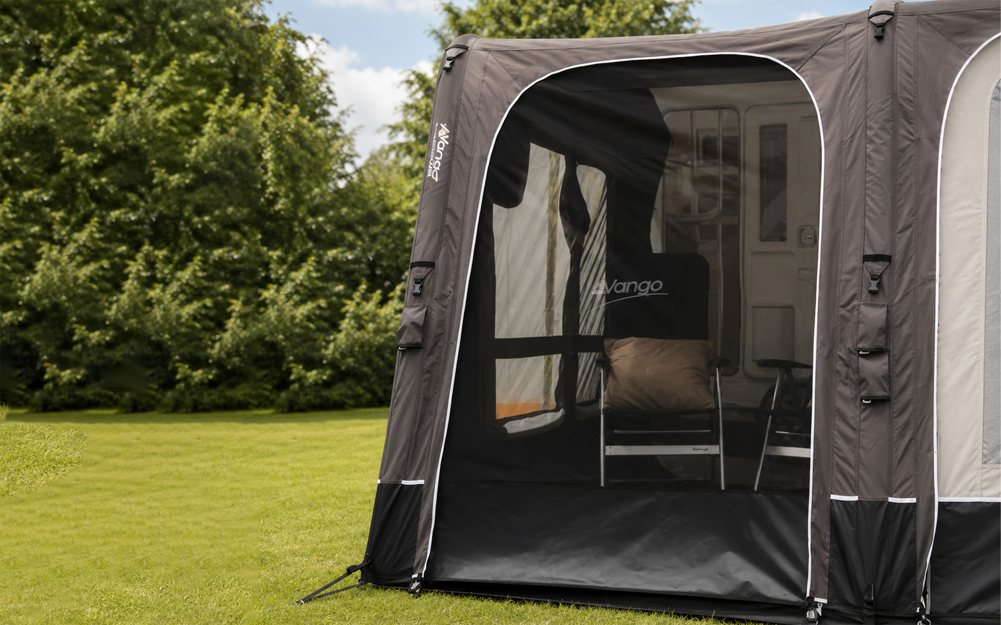 Vango MD204 - Moskitonetz-Tür für aufblasbares Riviera 330 Vorzelt - Aufblasbare Vorzelte