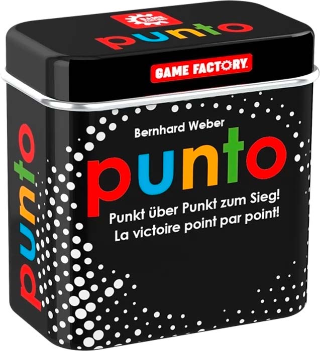Game Factory Punto Kartenspiel Schnelles Strategiespiel für 2-4 Spieler ab 7
