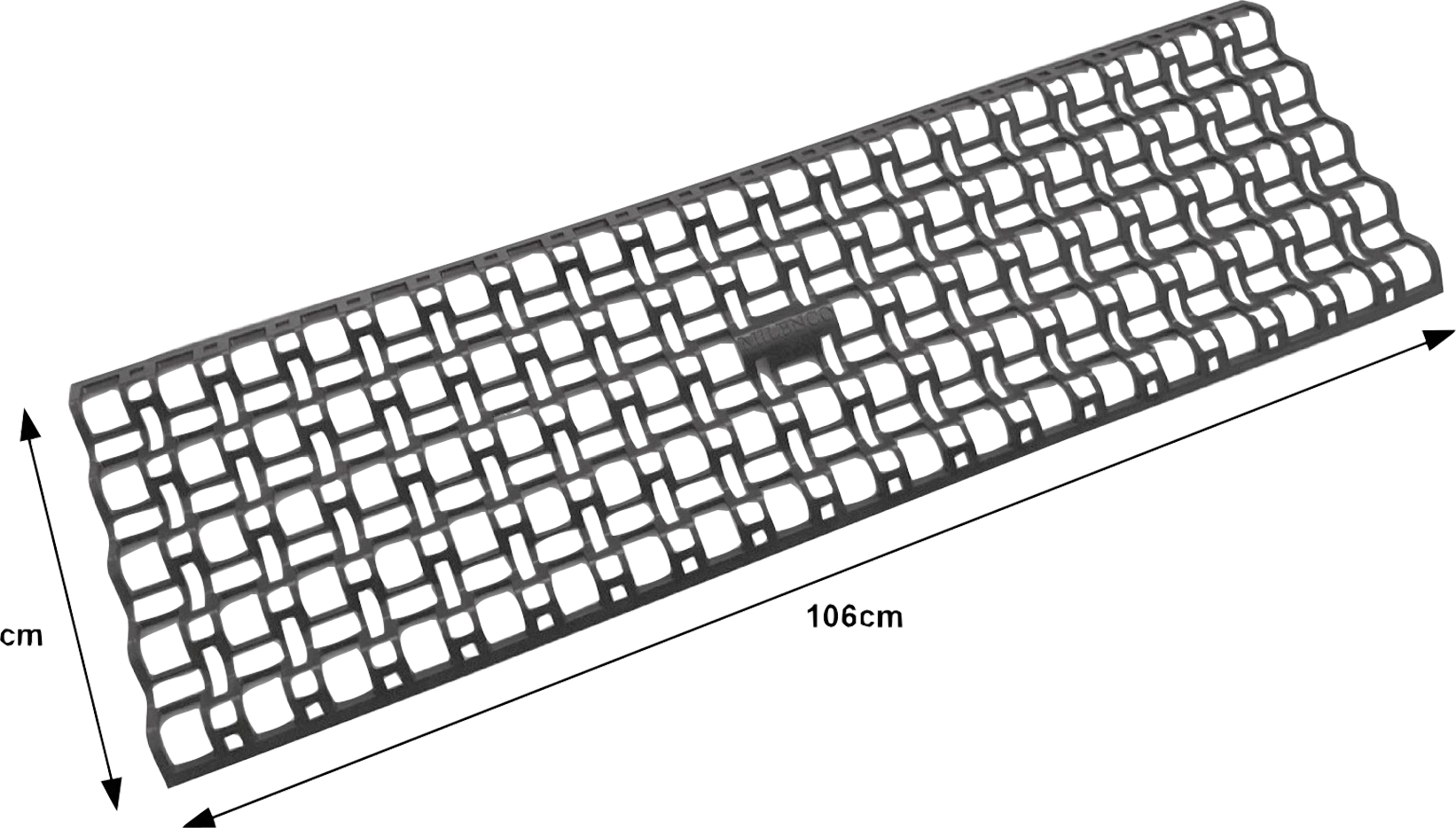 Milenco Gripmatte mit Gitterprofil 106 x 33 cm 2 Stück - Fritz Berger  Campingbedarf