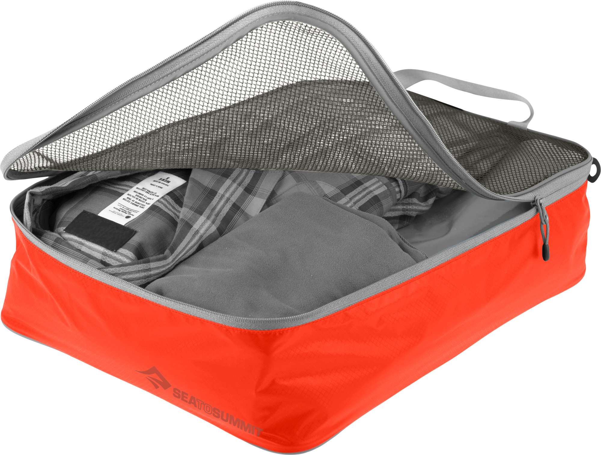 Sea to Summit Ultra Sil Garment Mesh Bag Kleideraufbewahrungstasche Spicy Orange Medium - Packsäcke und Packtaschen