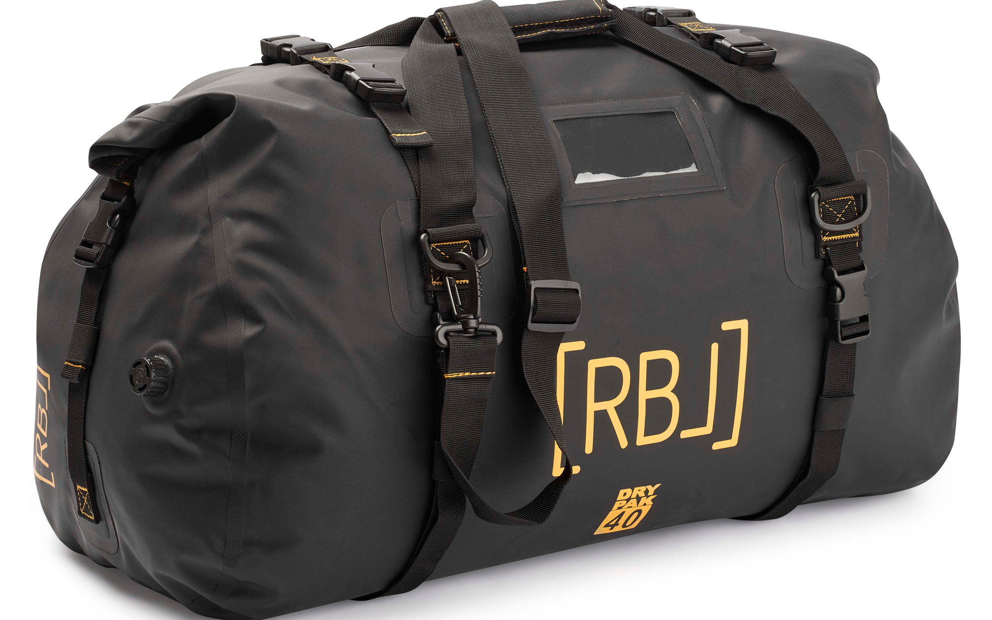 Rebel Outdoor Duffelbag / Wochenendtasche wasserdicht mit Roll-Top Verschluss 40 Liter