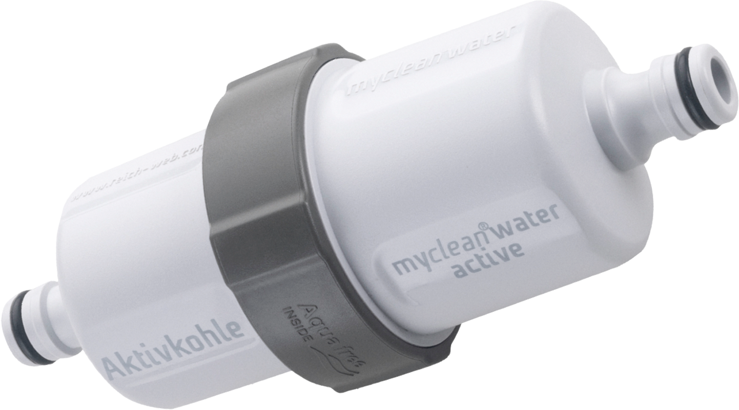 Reich myclean water active Frischwasserfilter mit Aktivkohle für Gardena