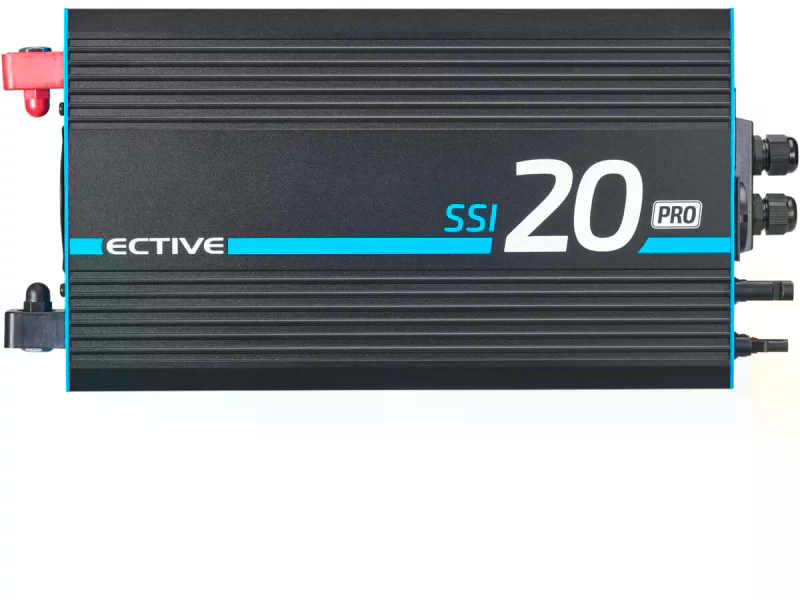 Ective SSI 20 Pro Sinus-Wechselrichter mit Netzvorrangschaltung, Ladegerät und Laderegler 12V 2000W - Wechselrichter & Spannungswandler