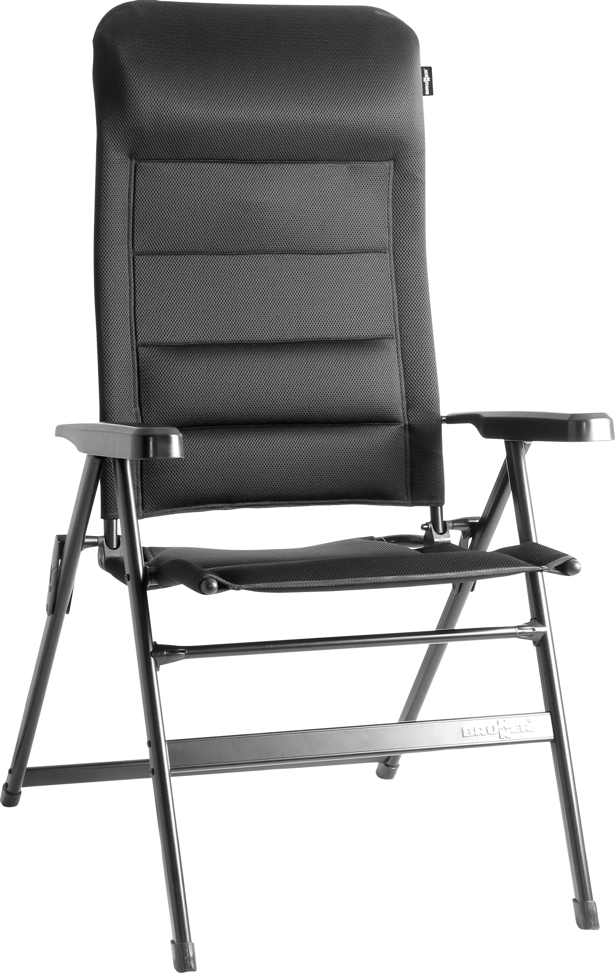 Brunner Aravel 3D Campingstuhl L schwarz  - Klappstühle