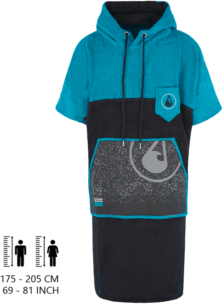 Wave Hawaii Bamboo Uno Unisex Poncho