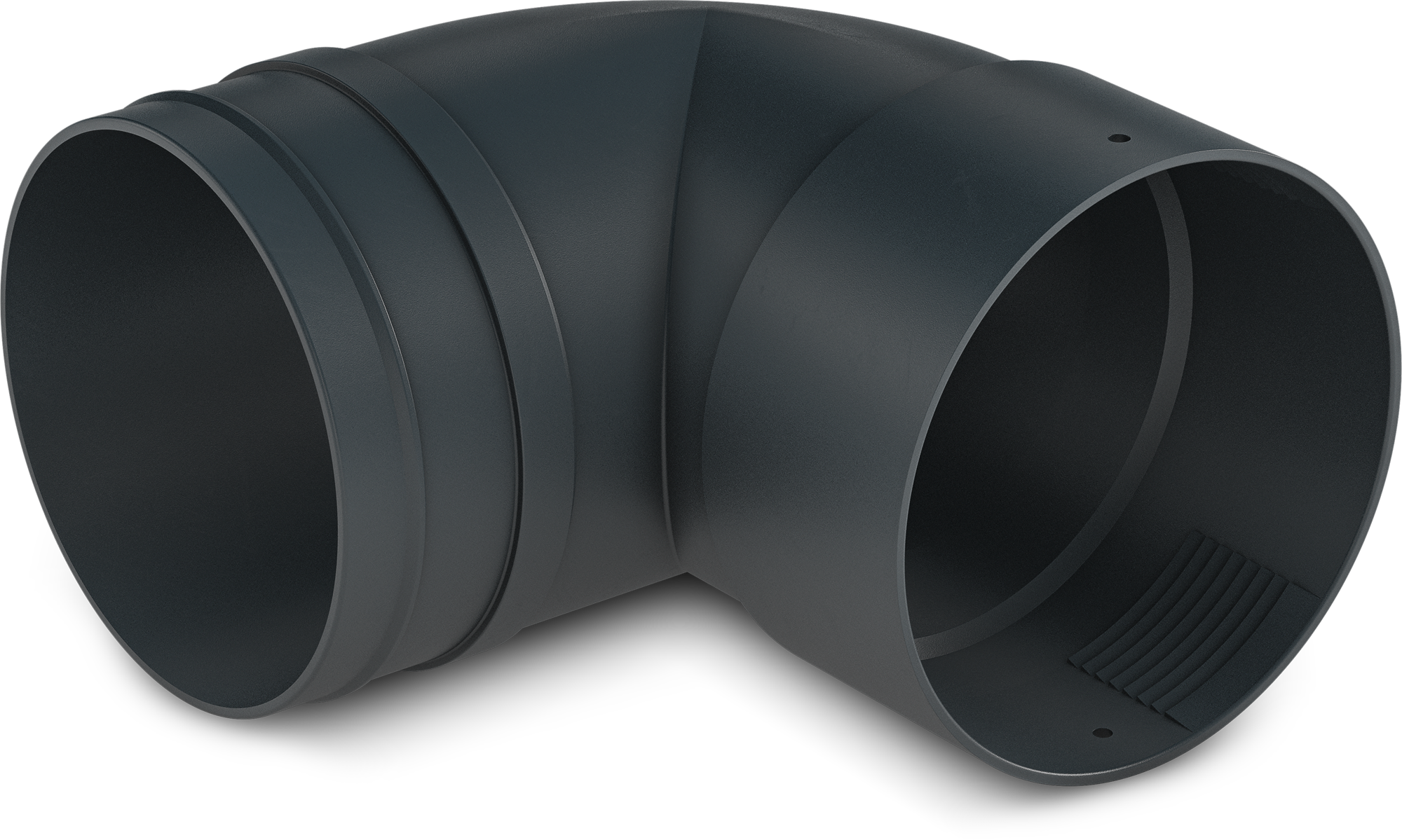 Dometic Kniestück für Kombiheizung Dometic TwinBoost mit Rohrleitung Ø65 mm / Ø72 mm