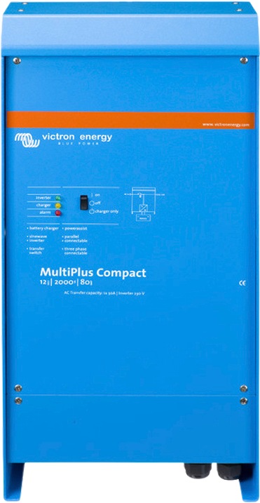 Victron Multiplus Compact Wechselrichter / Ladegerät 12 V 2000 W 80 A