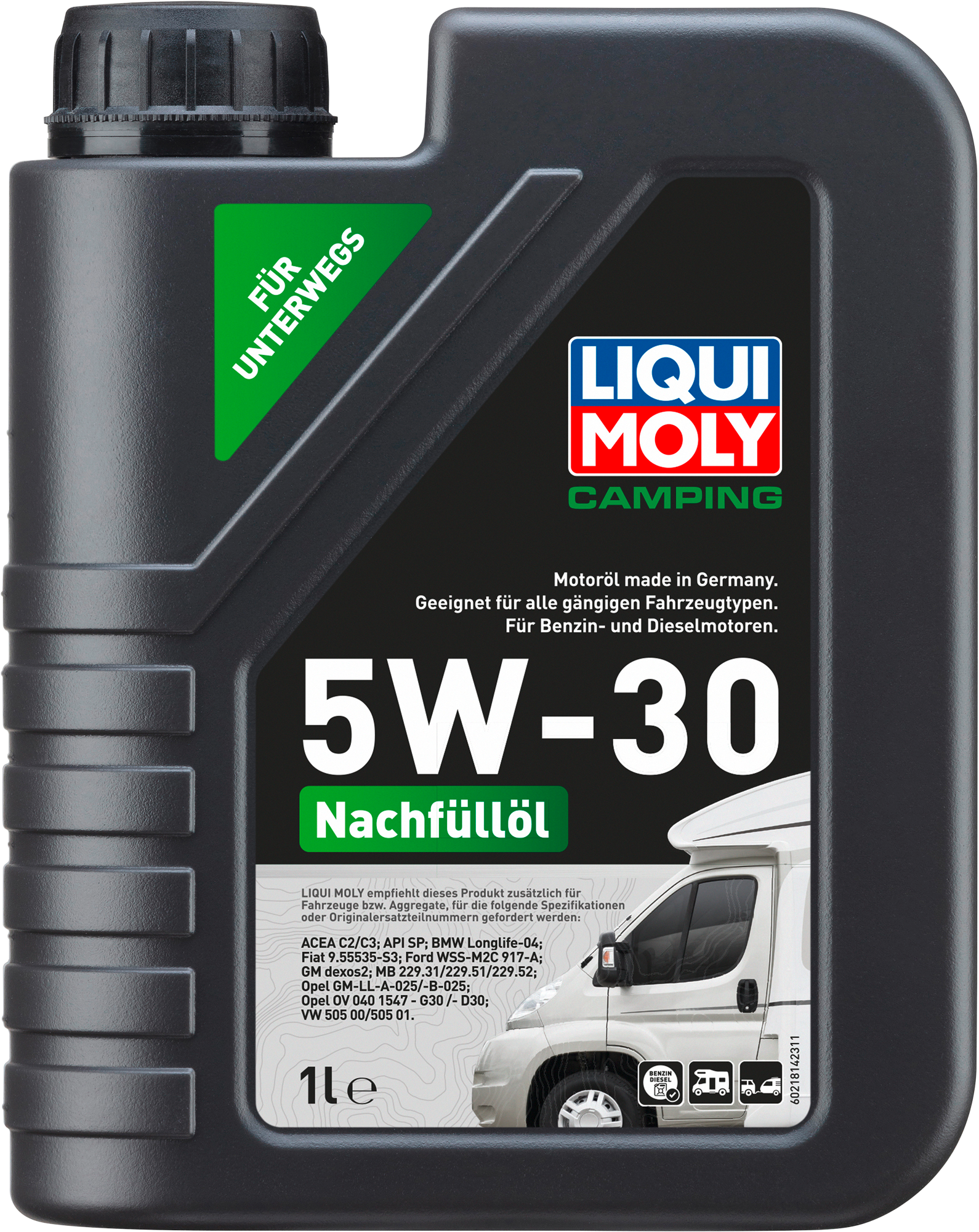 Liqui Moly Camping Nachfüllöl 1 Liter