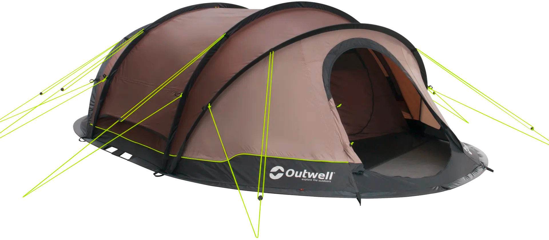 Outwell Traxion 2 Pop-up-Wurfzelt für 2 Personen - Wurfzelte