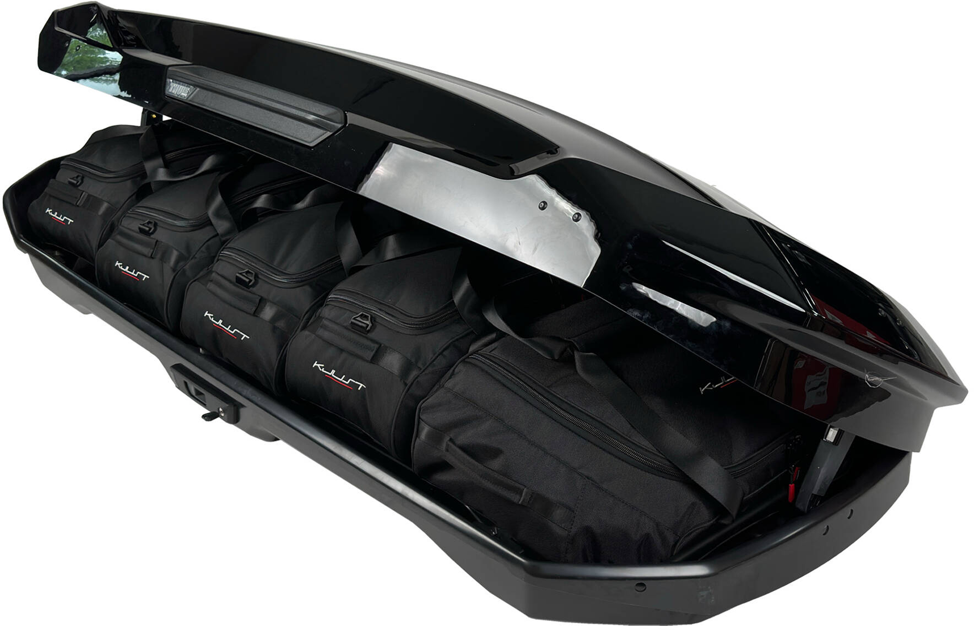 KJUST Dachboxtaschen-Set für Thule Motion 3 XL Low - Organizer und Taschen