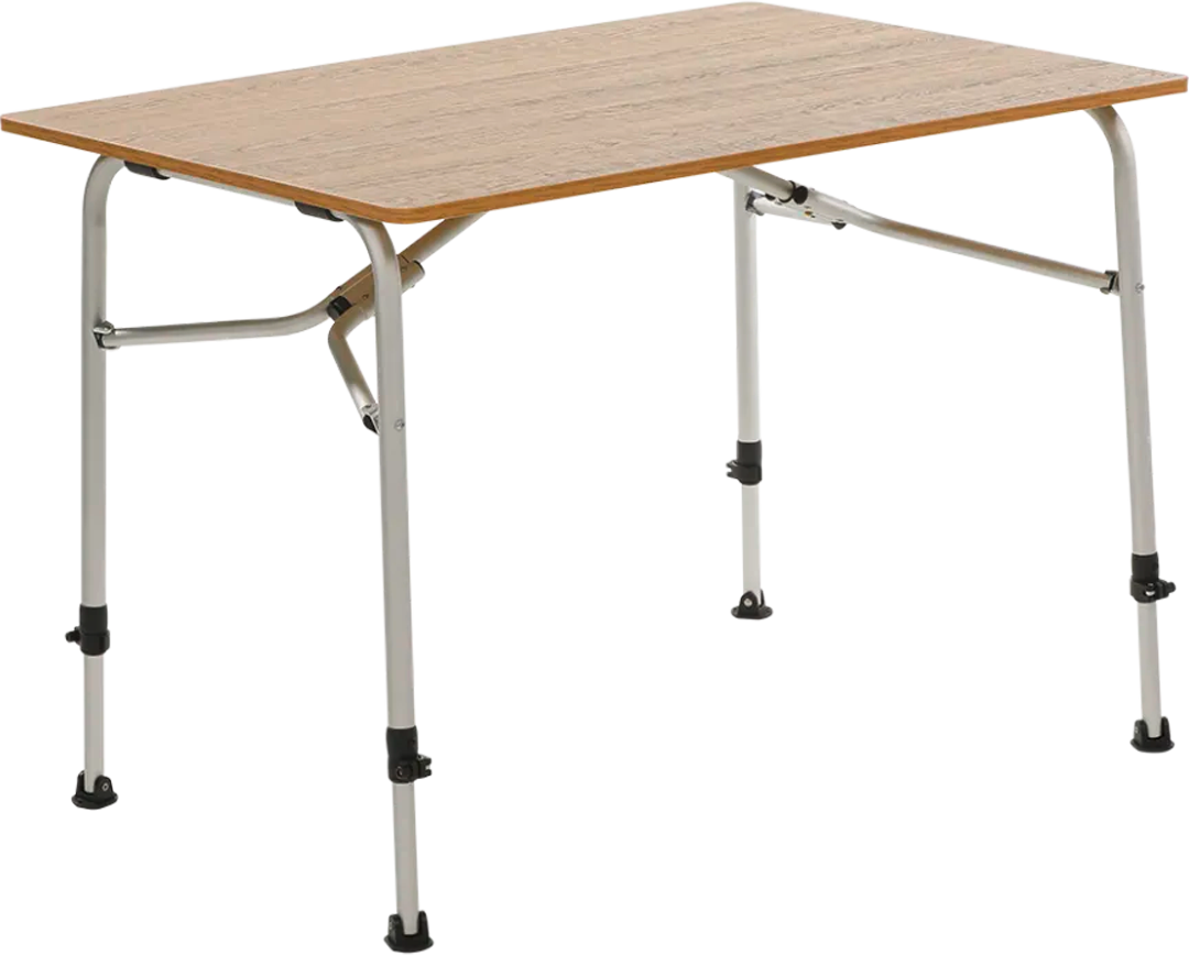 Travellife Sorrento Campingtisch klappbar Braun 100 x 70 cm - Klapptische