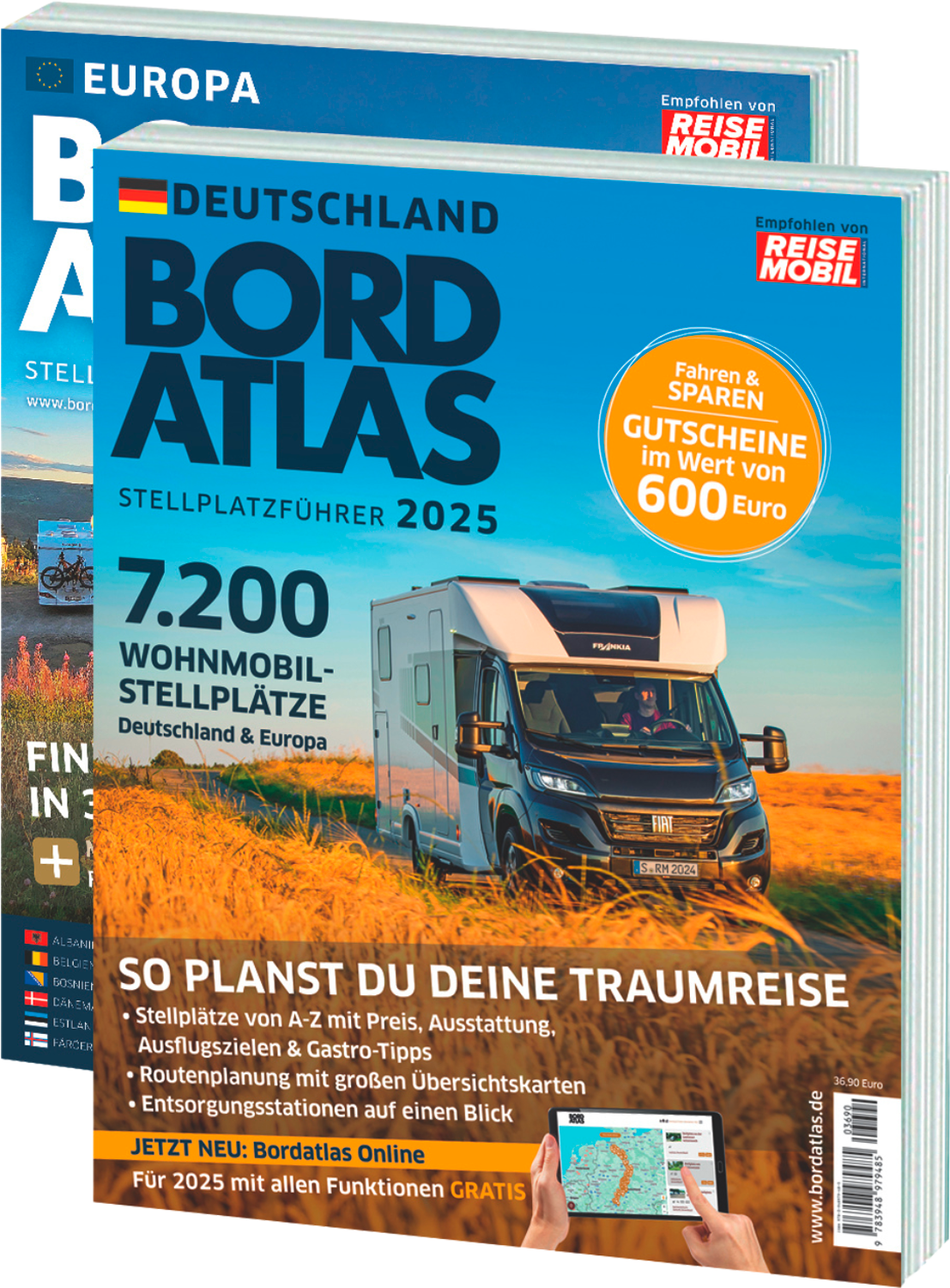 Stellplatzführer Bordatlas 2025 Deutschland und