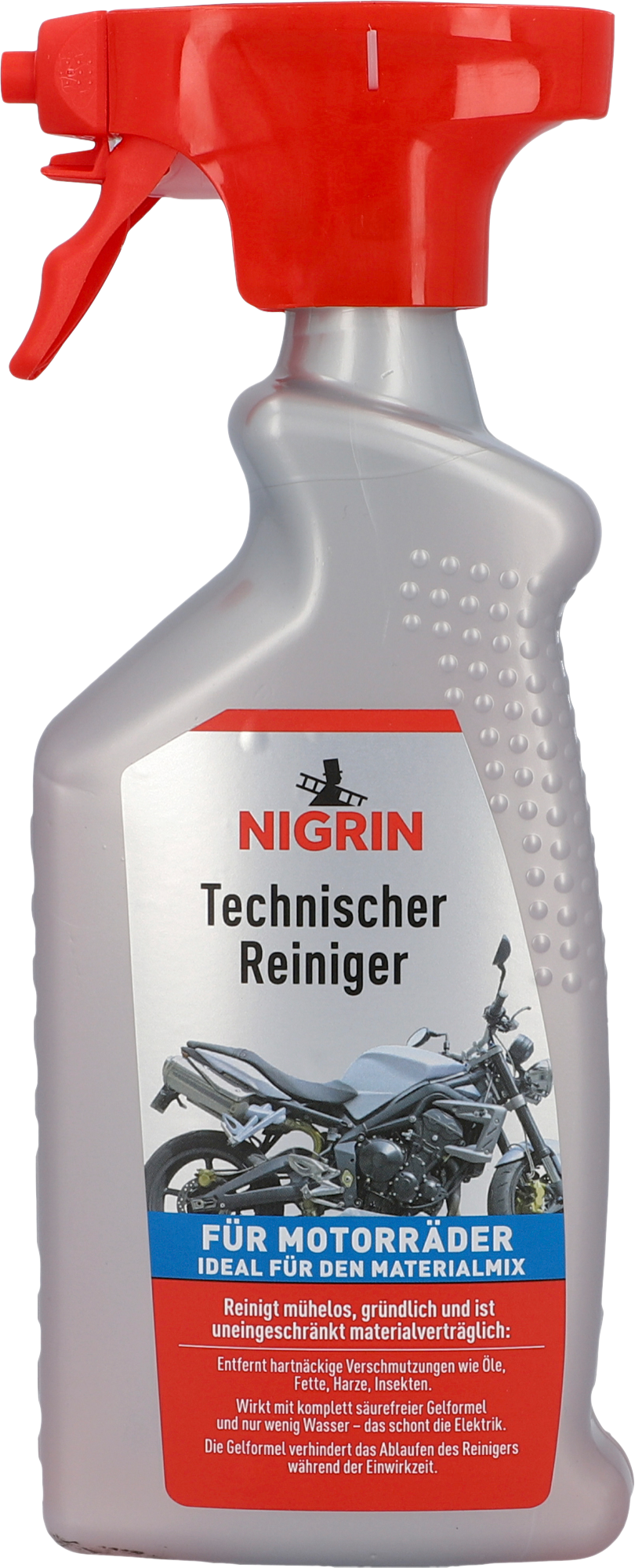 Nigrin Technischer Reiniger für Motorräder 500 ml