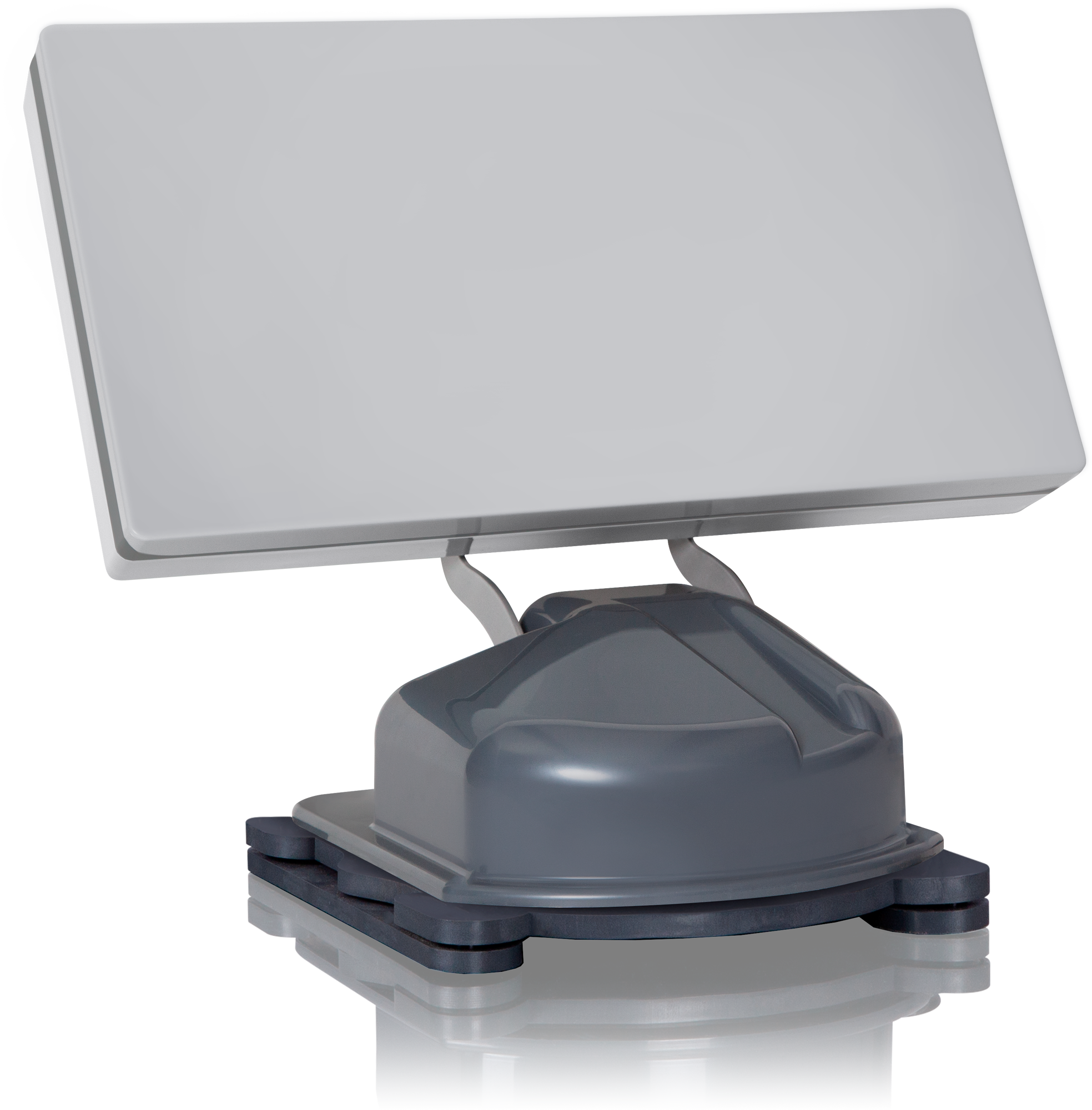 Alden PLA621-G30-S240BT Satelliten TV Set bestehend aus Planar Flachantenne inklusive S.S.C. HD Steuermodul und LED Smartwide TV 24 Zoll