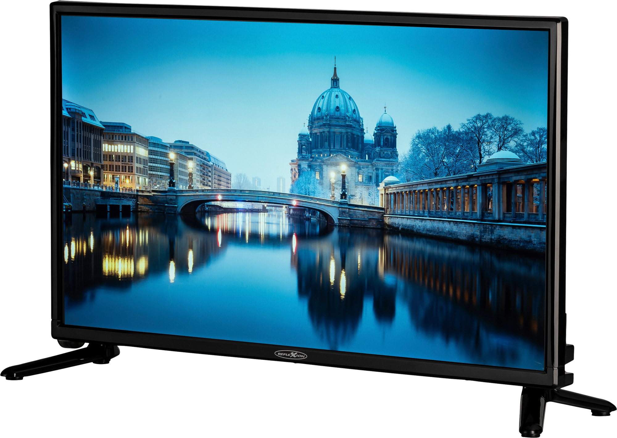 Reflexion Full HD 22" Fernseher mit Triple Tuner 12 V / 230 V - Fernseher