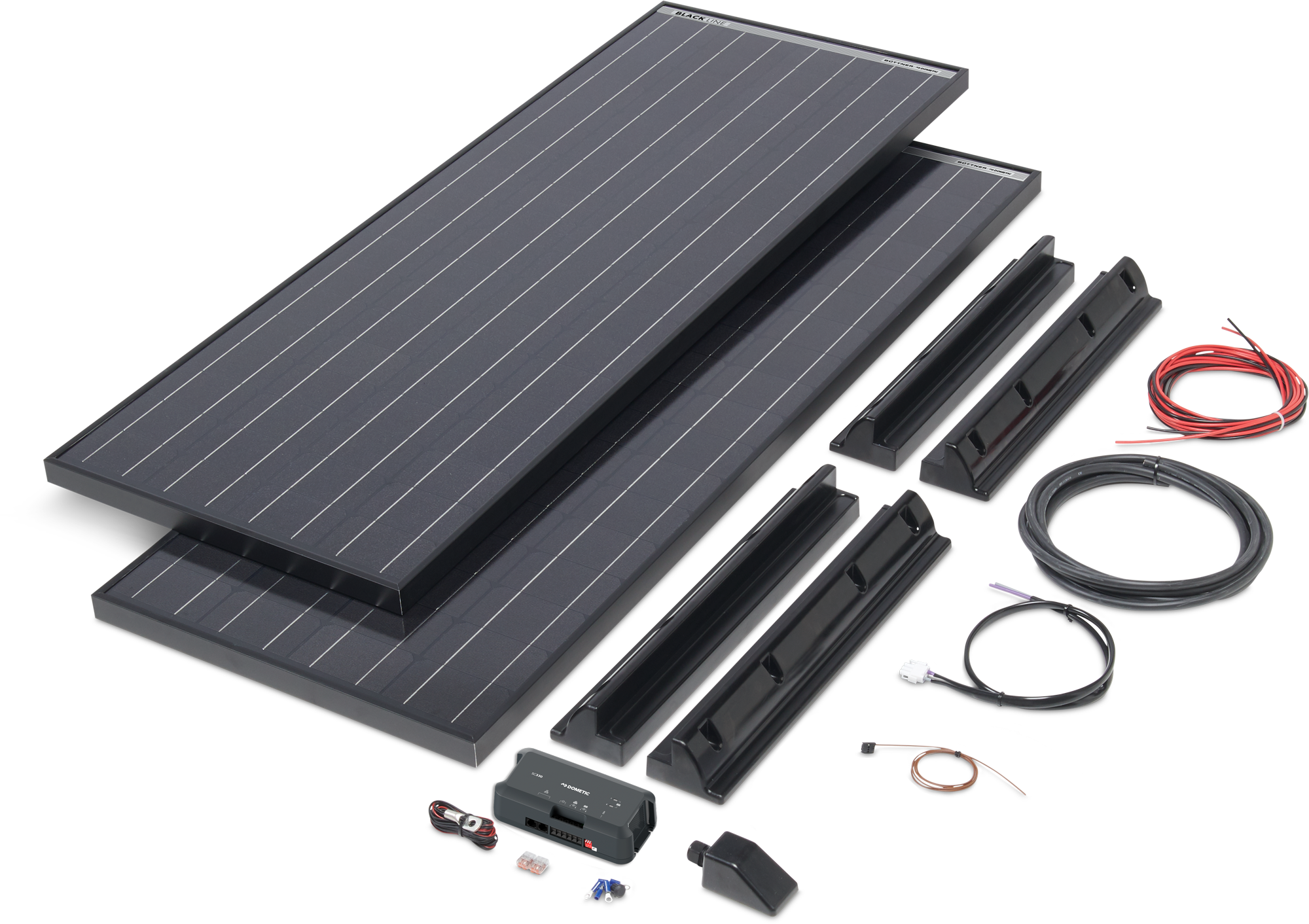 Büttner MT 260-2 MC Black Line Solar-Komplettanlage 260 Wp - Solar-Komplettsets von Büttner Dometic