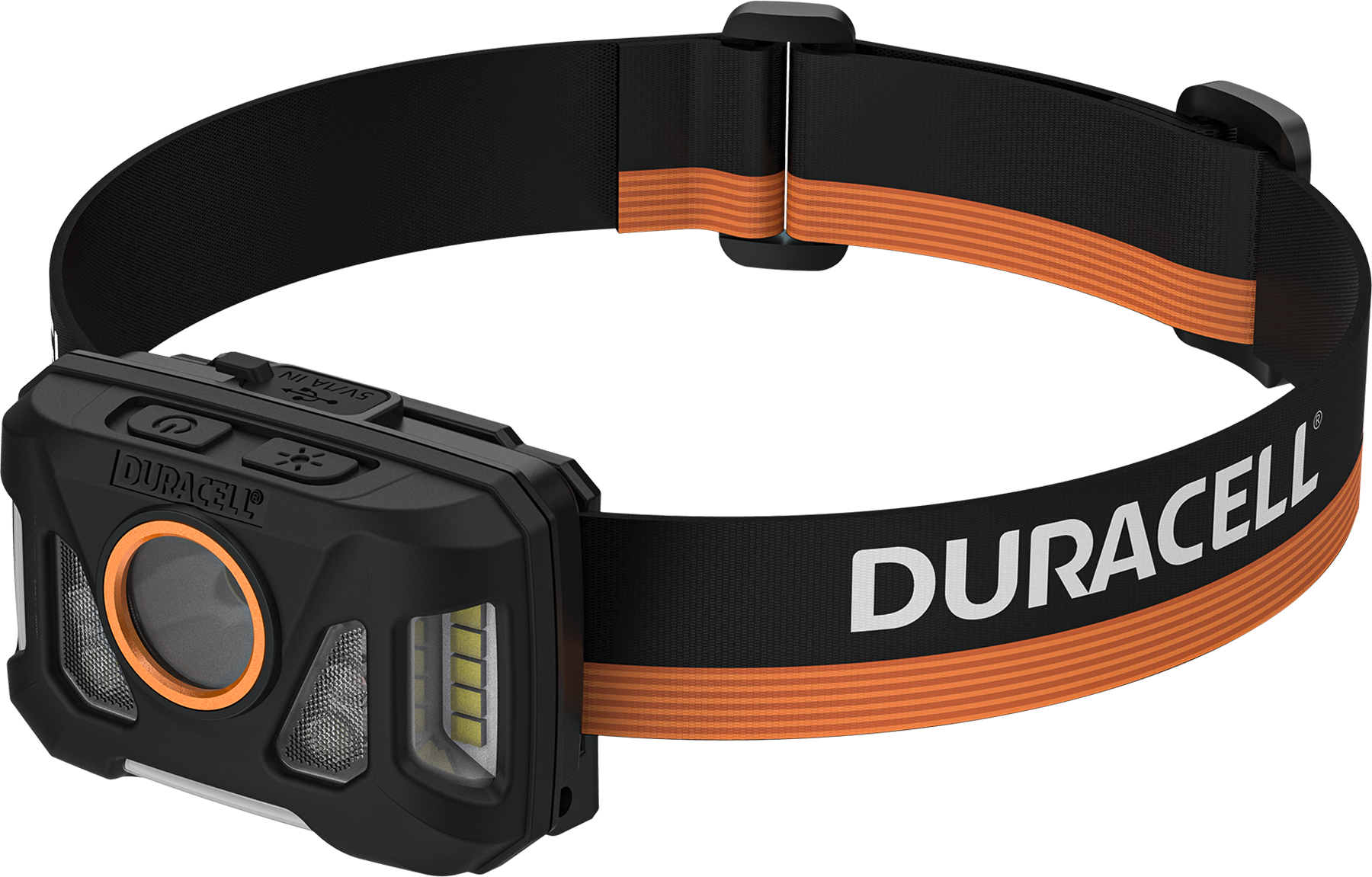 Duracell DH1000R Stirnlampe mit Rotlicht und Digital Focus 1000 Lumen - Stirnlampen