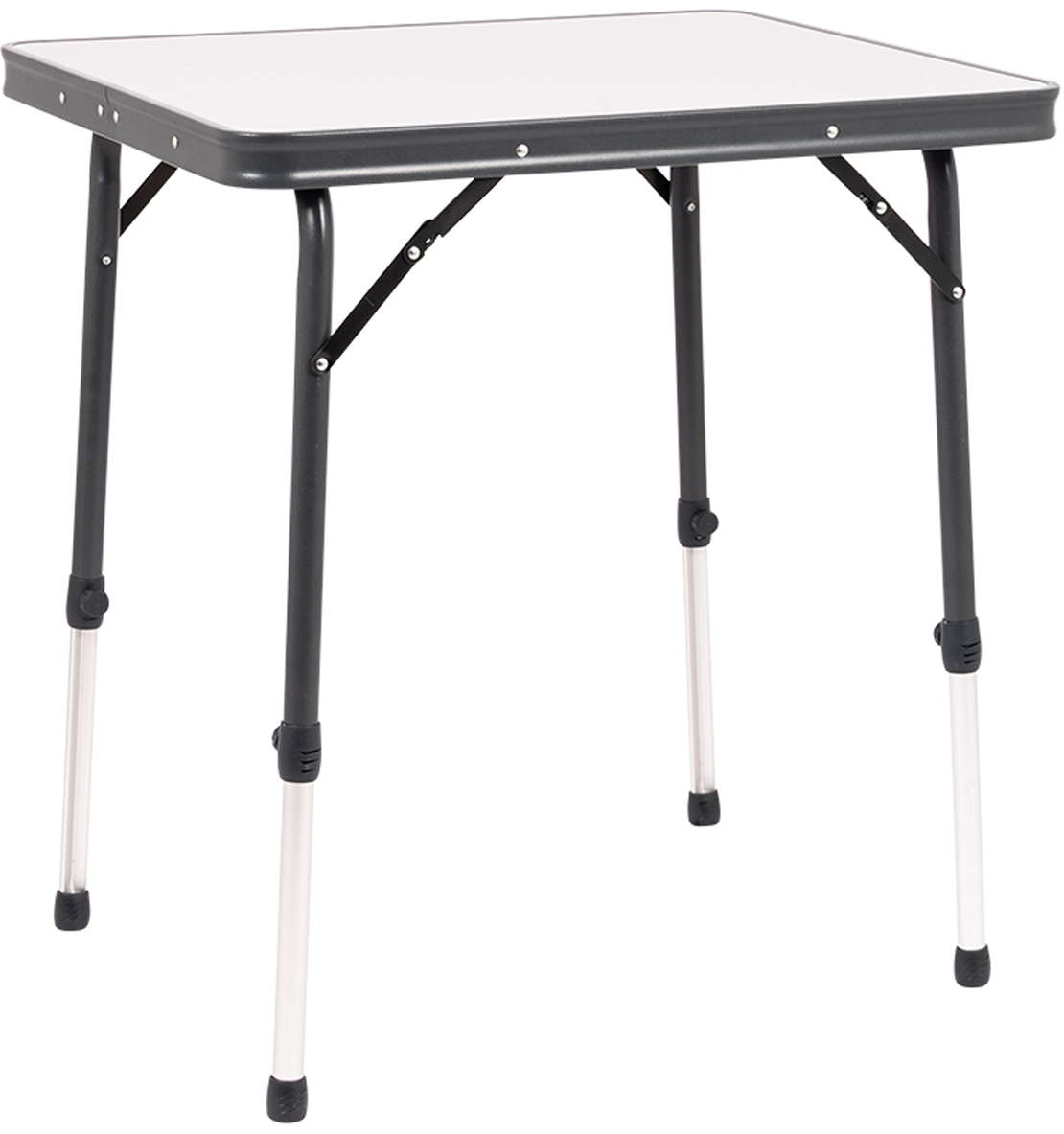 Crespo Tisch AP/250-M-89 Campingtisch schwarz 65 x 53 cm - Klapptische