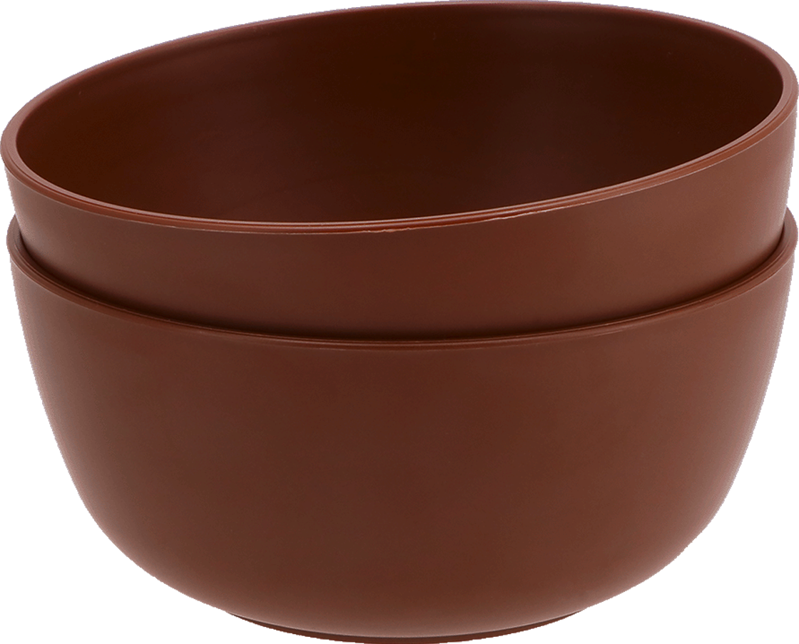Travellife Nova Schüssel 14 cm 2 Stück cacao - Schüsseln & Schalen
