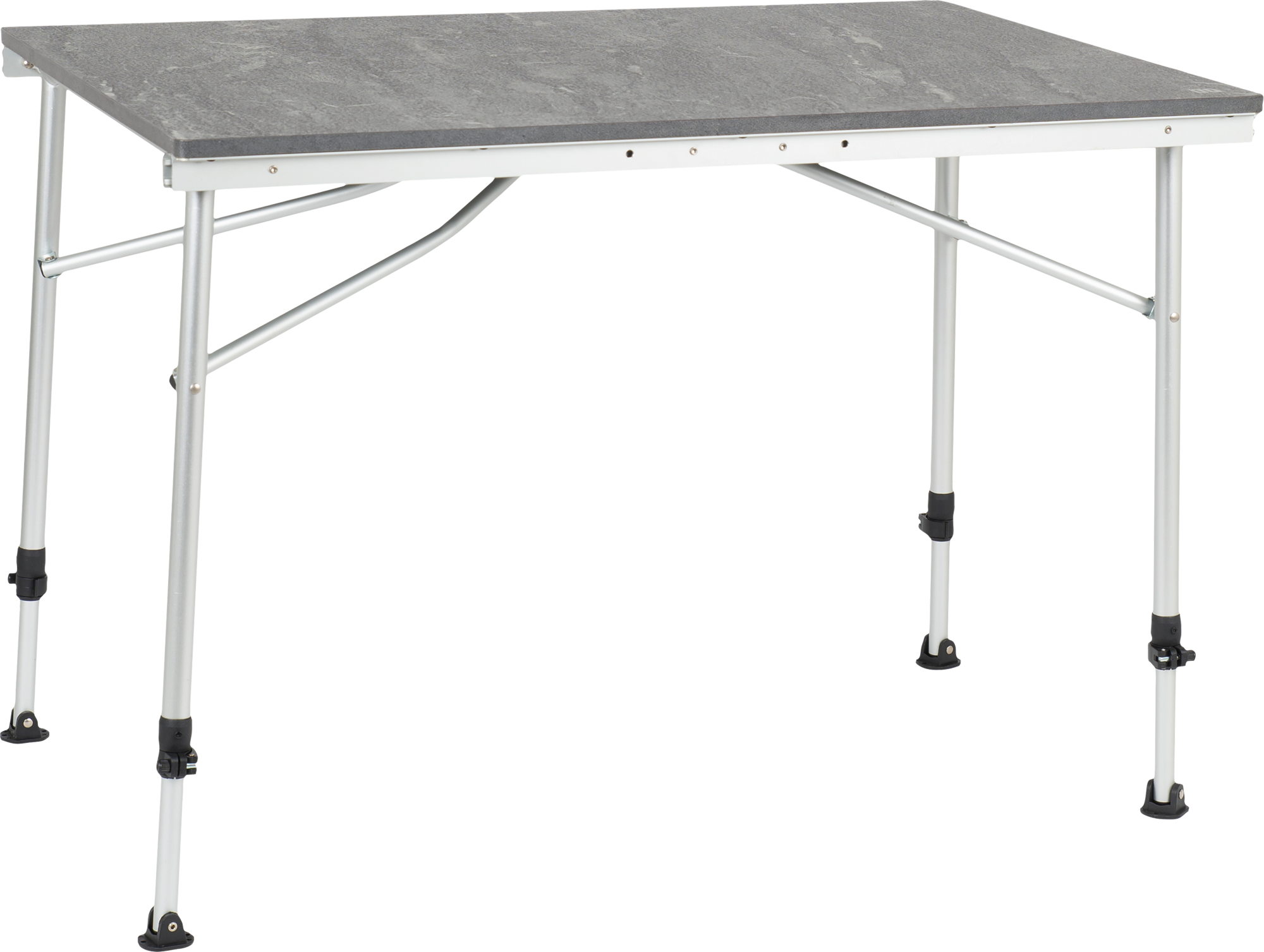 Travellife Sorrento Tisch  ausziehbar 100/140/180cm dunkelgrau - Klapptische