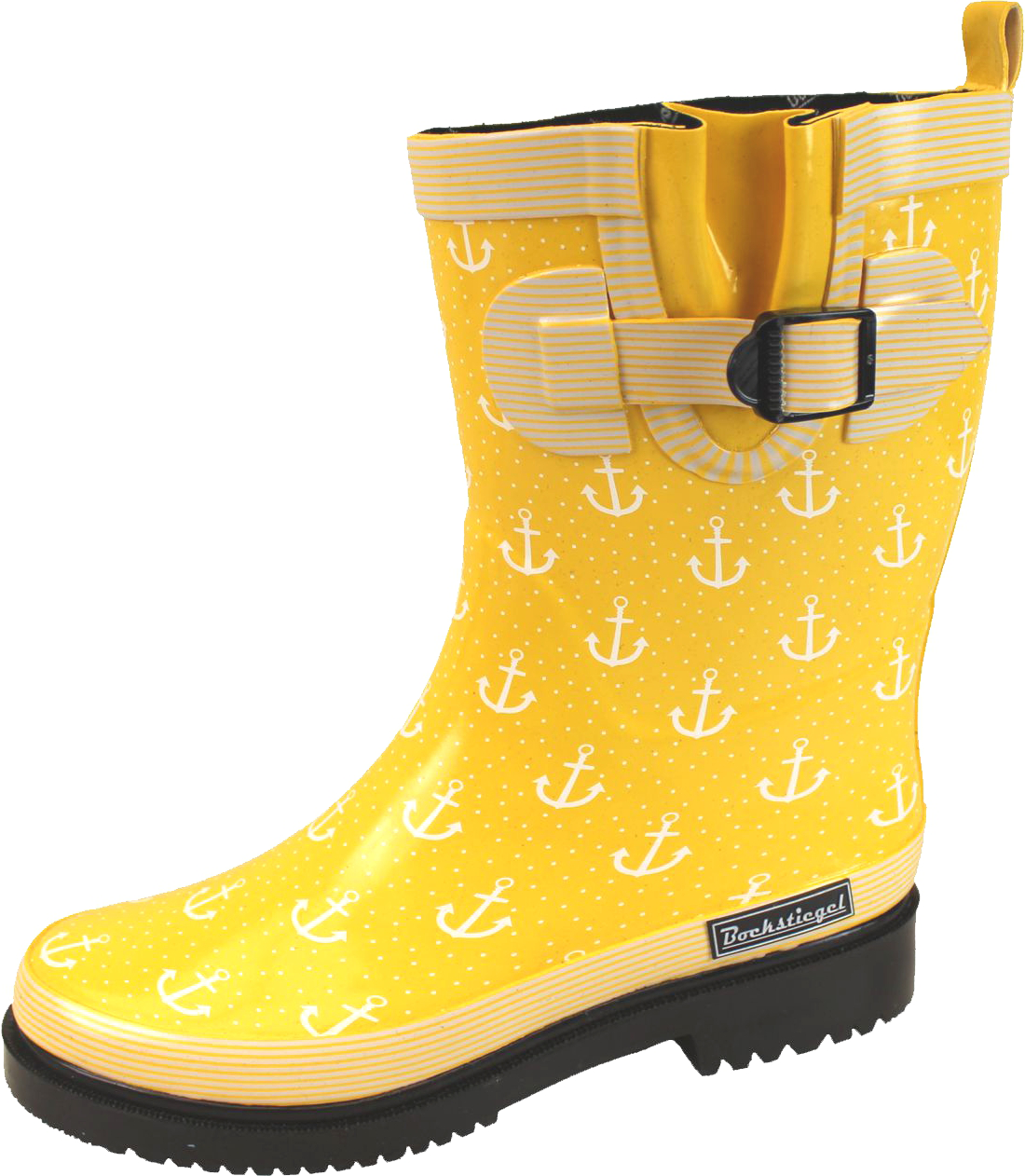 Bockstiegel Regenstiefel Marleen gelb/multi Gummistiefel