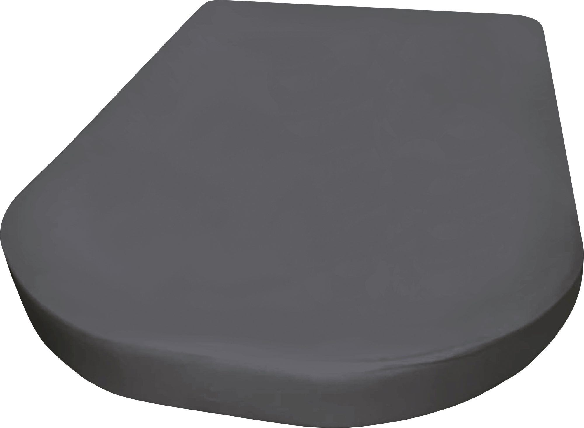 Primera Travel Mako-Feinjersey Spannbetttuch für Campingmatratzen aus Baumwolle anthrazit Queen Bed - Spannbetttücher & Bettwäsche von Hahn