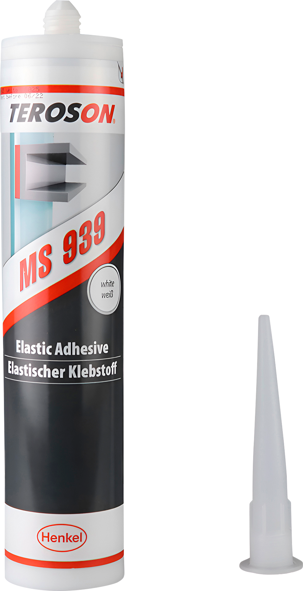 Henkel Teroson MS 939 Kleb- und Dichtstoff für elastische Verklebungen 290 ml