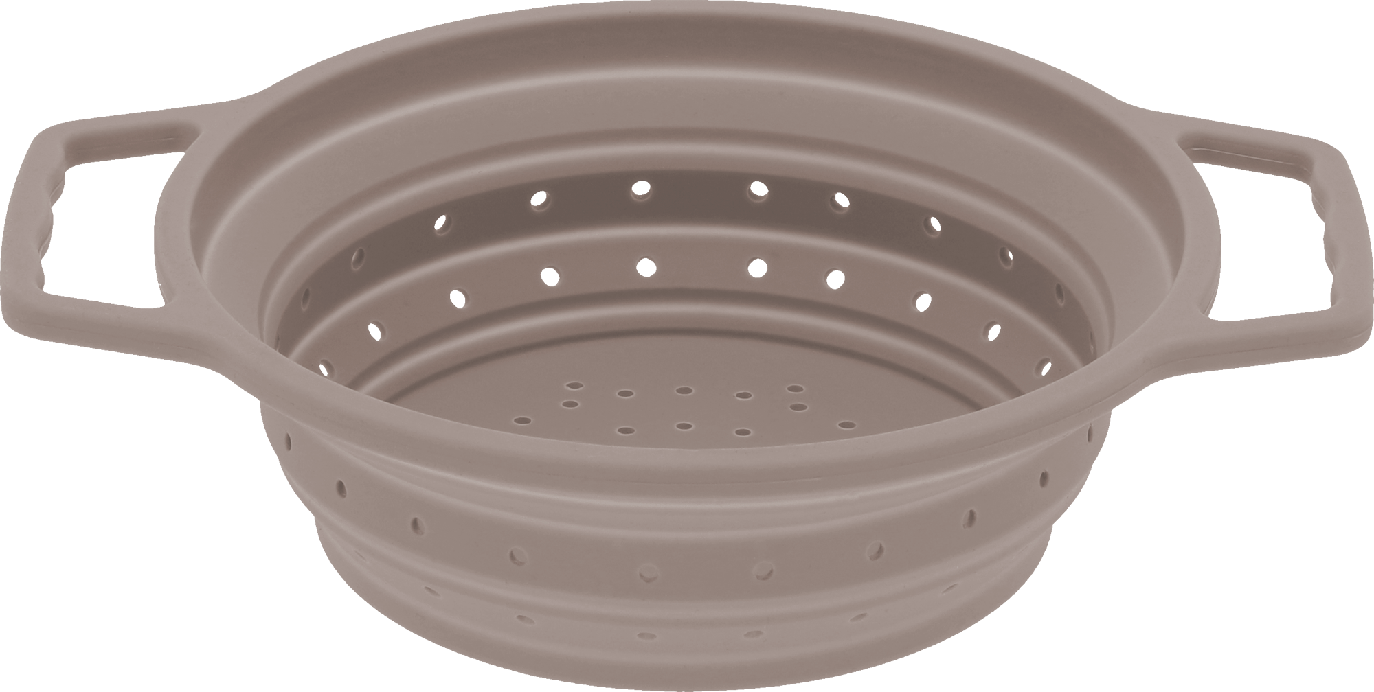 Berger Küchensieb faltbar Größe S (⌀ 18 cm) grau