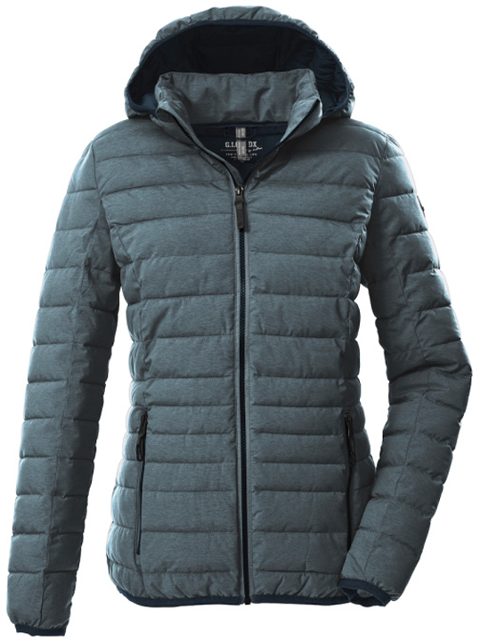 G.I.G.A. DX by killtec Damen Funktionsjacke in Daunenoptik mit Kapuze