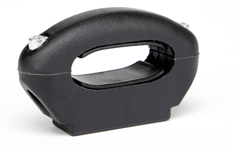 Fabbri Bars Adapter Optionaler Skiträger Adapter für 6 x 3 cm Trägersysteme - Dachträger-Zubehör von Fabbri Portatutto