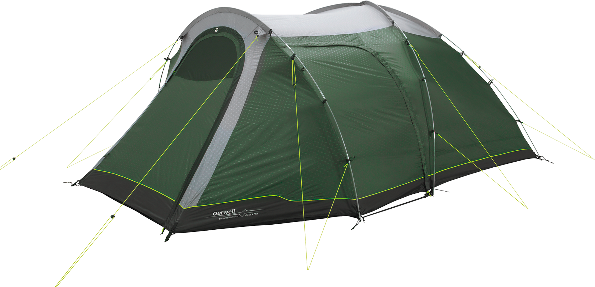 Outwell Cloud 5 Plus Kuppelzelt für 5 Personen