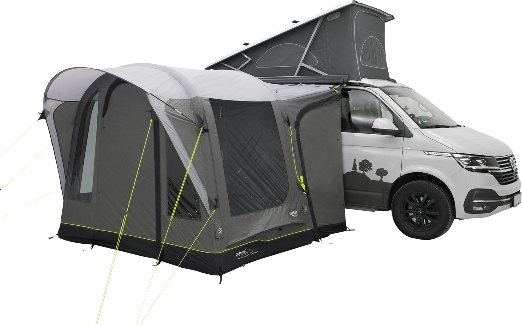 Outwell Santa Monica Air kompaktes aufblasbares Busvorzelt 170 x 260